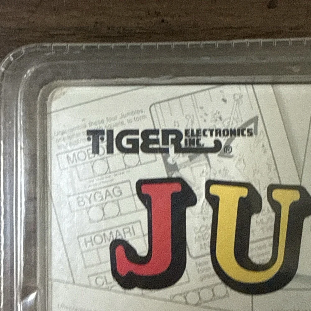 Tiger Electronics Jumble Electronic 500 Puzzle Word Game 1998 Classic NEW